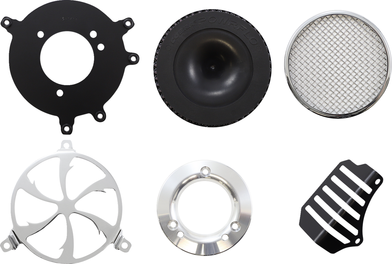 Cobra Air Cleaner Kit - Chrome