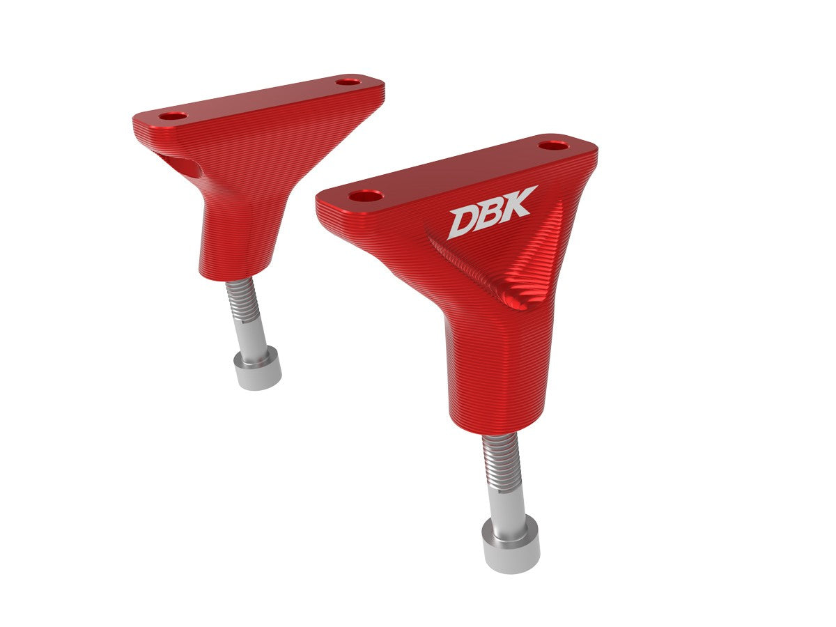 Ducabike DBK SS07 PANIGALE/SF V2 MY25 Mufflers Supports Kit - Red