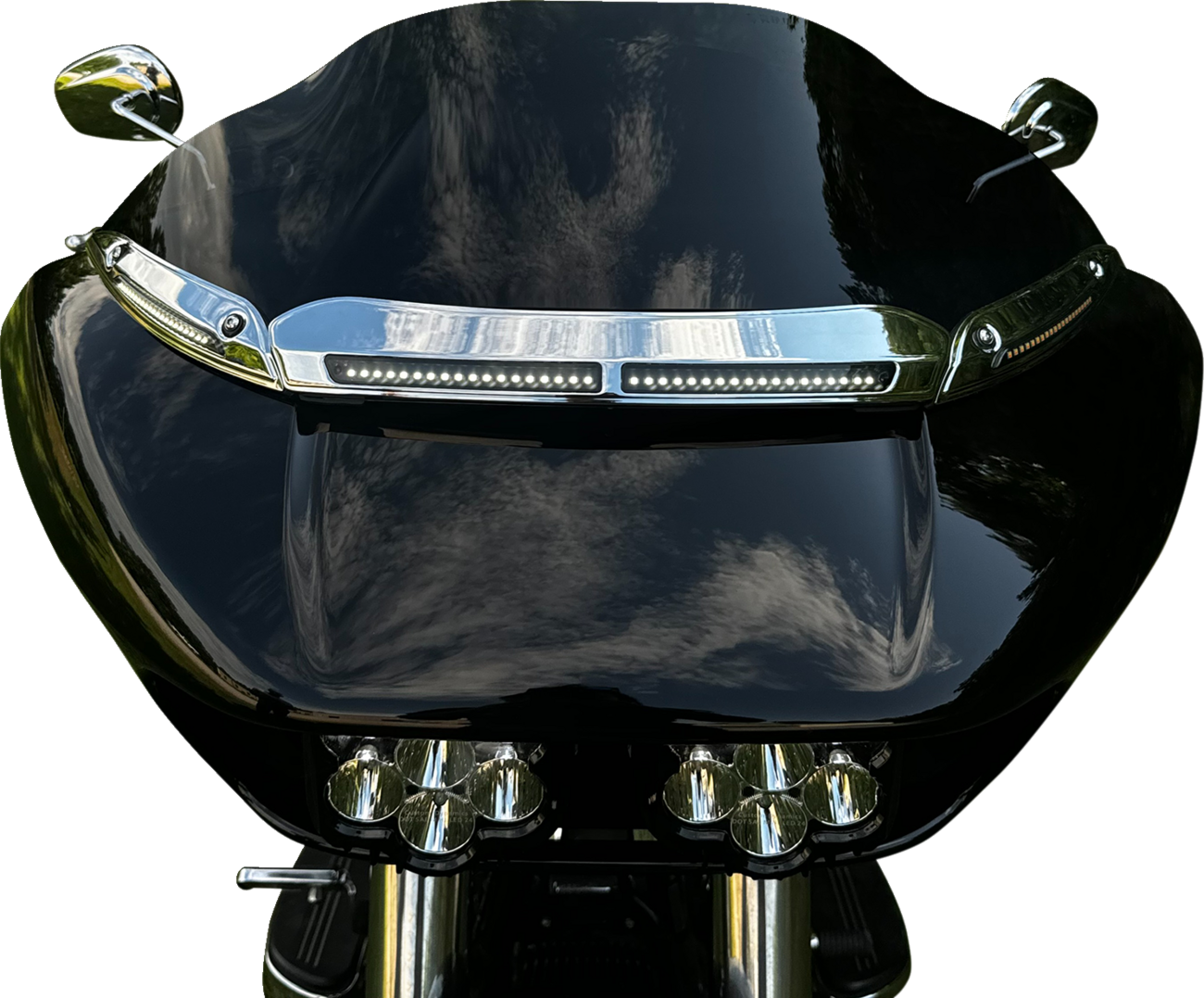 Custom Dynamics Windshield Trim