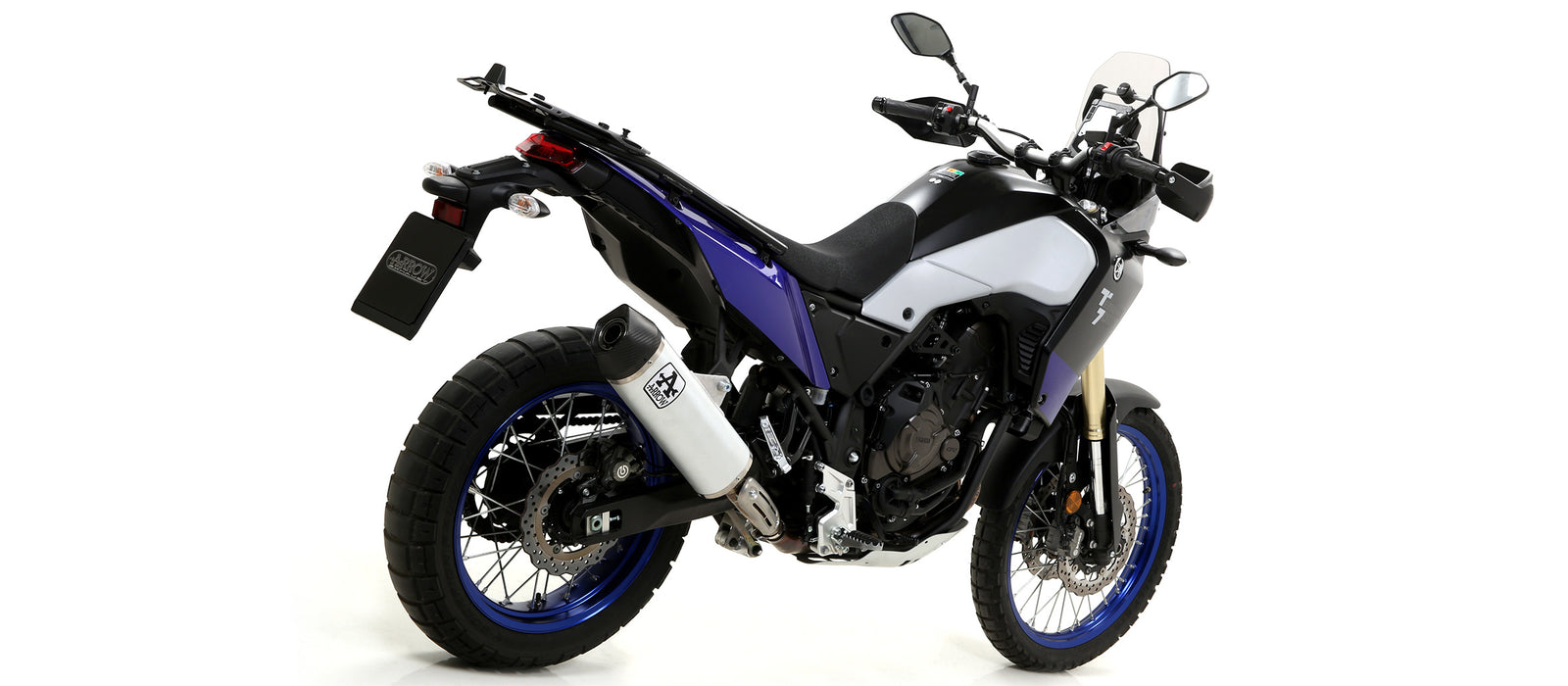 72626AK Indy Race Aluminium Slip On With Carbon End Cap