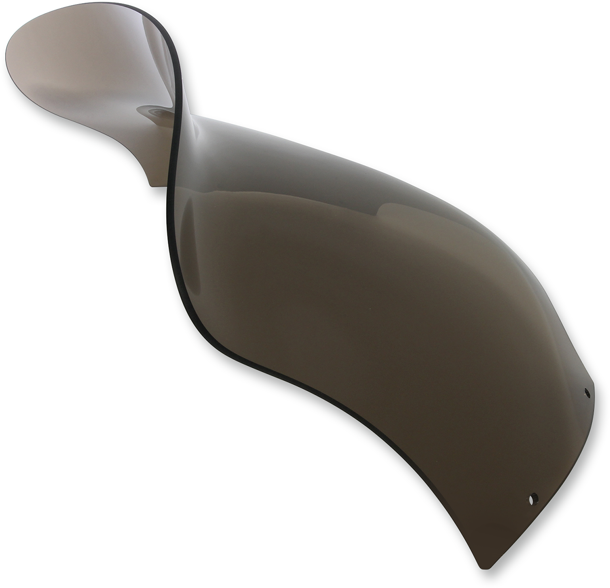 Memphis Shades Spoiler Windshield - 10" - Smoke - FLTR
