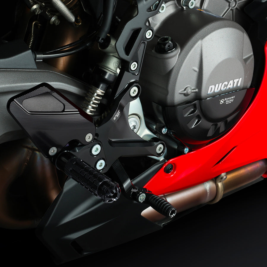 Bonamici Racing Adjustable Rearsets - Ducati Panigale V2 - V2S