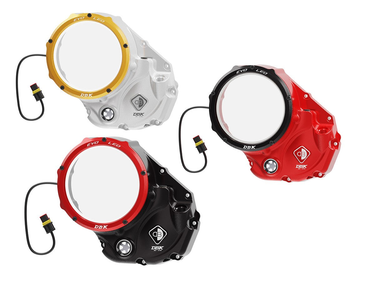 Ducabike DBK CCDVL10 Evo LED Clear Clutch Cover