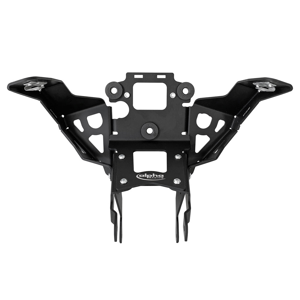 Dashboard and fairing carrier, MoTeC dashboard
