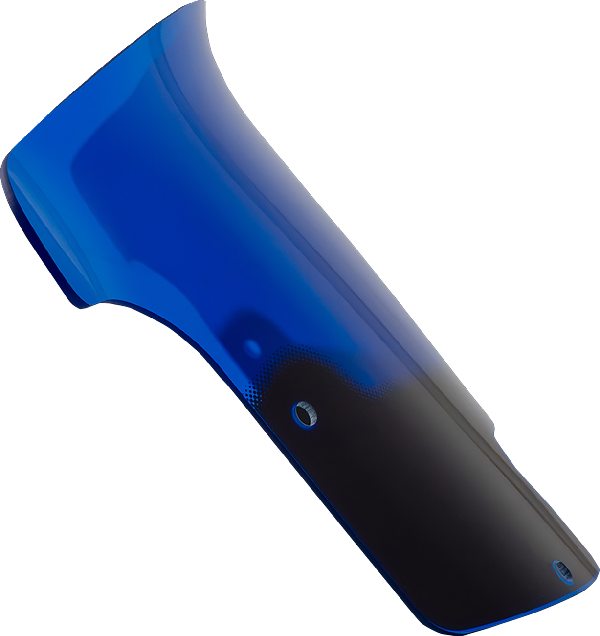 Klock Werks Windshield - 9" - Blue - Chieftain PowerPlus/Roadmaster PowerPlus