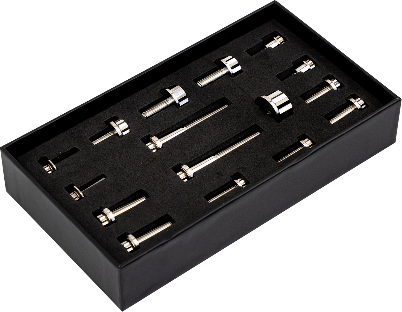 Trask Bitchin' Bolts Hardware Kit - Titanium - M8 - Peg Mount