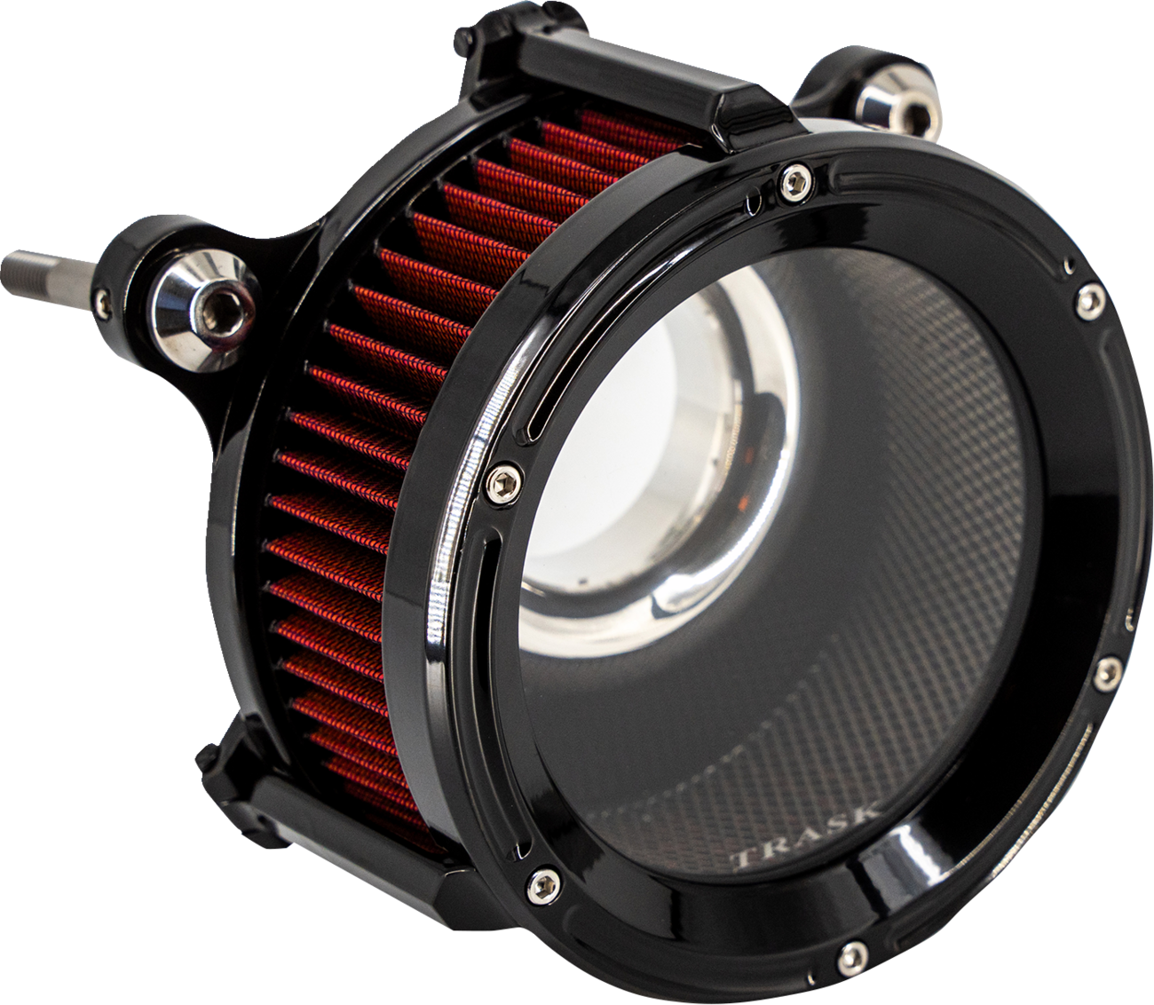 Trask Assault Charge High-Flow Air Cleaner - Gloss Black