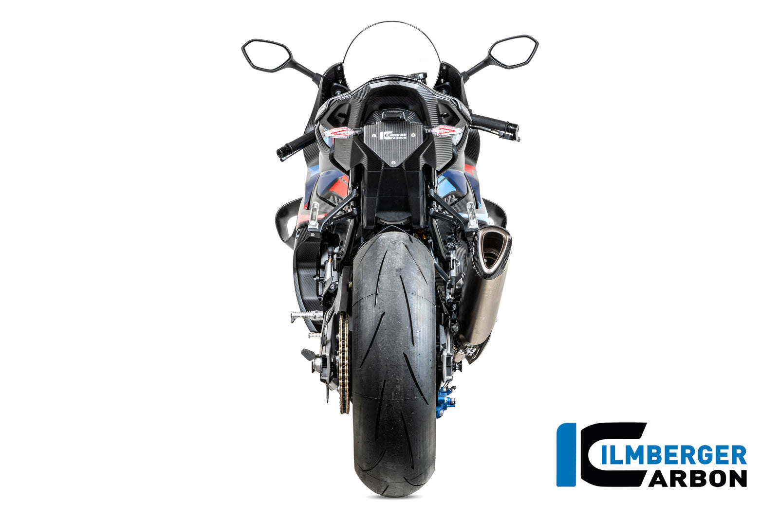 Ilmberger Carbon Rear Lower Seat Under Tray BMW M1000RR 2023-2026 - Matte / Twill