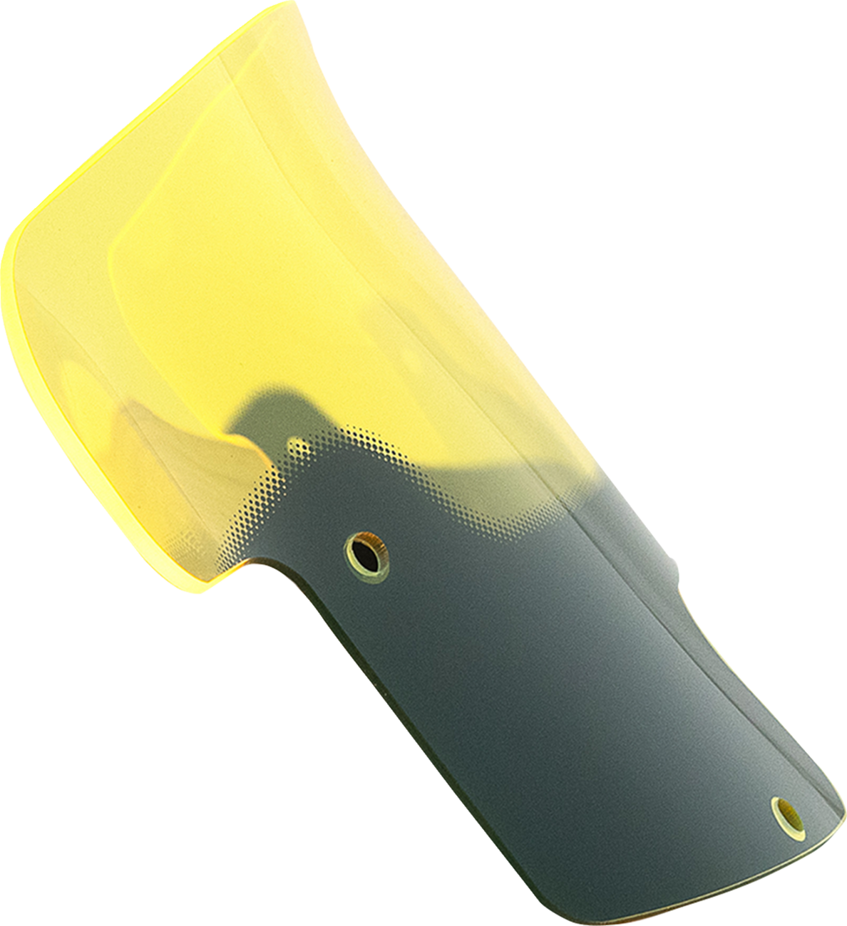 Klock Werks Ice Flare® Windshield - 8" - Yellow Ice - '20-'25 Indian