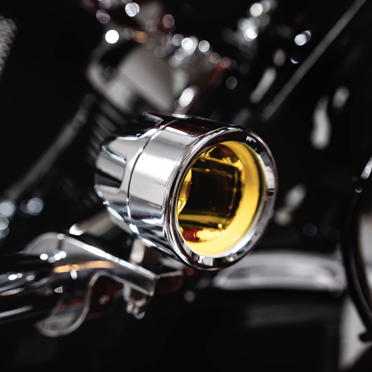 Custom Dynamics Fog Light Lens - Yellow