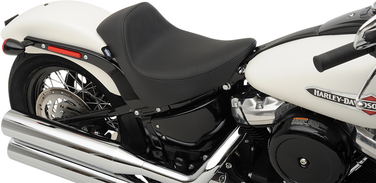 Drag Specialties Seats EZ-Solo Seat - Smooth - Vinyl - FL/FX '18-'22