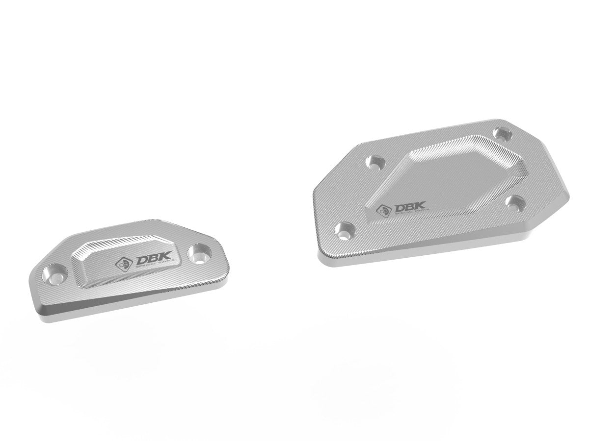 Ducabike DBK TLS23 BMW R1300GS Fluid Reservoir Caps - Silver