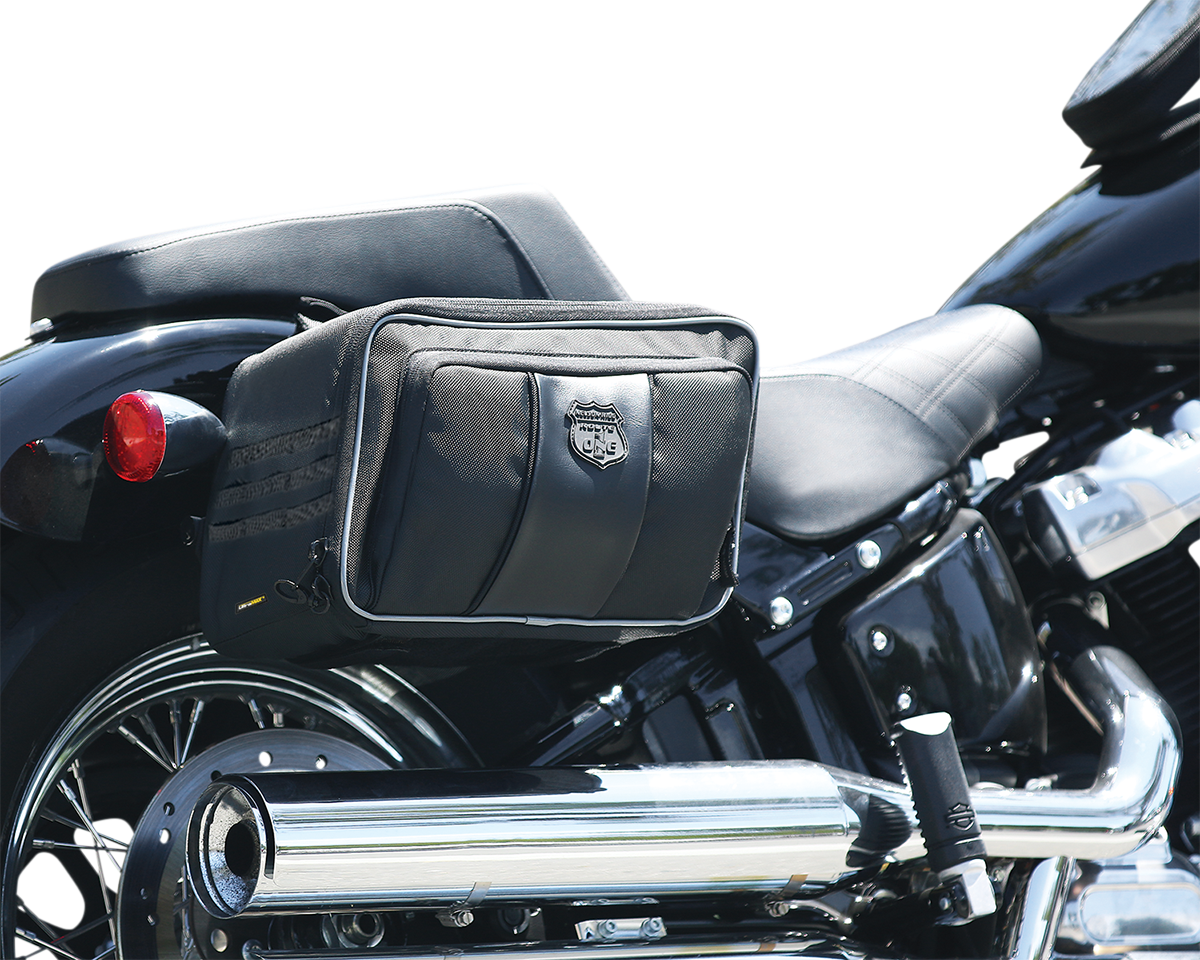 Nelson RIGG Road Trip Saddlebags - Black