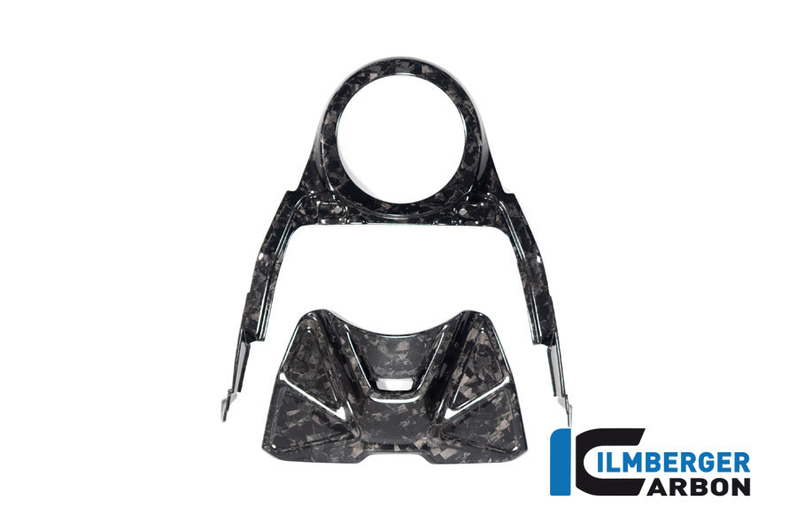 Ilmberger Carbon Upper Tank Cover Two Piece Kit BMW R 1300 GS - Gloss / Forged
