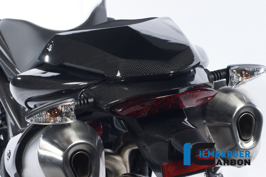 Ilmberger Carbon License Plate Holder (Incl. Taillight Cover With Indicator Mount) Carbon Triumph Speed Triple 1050