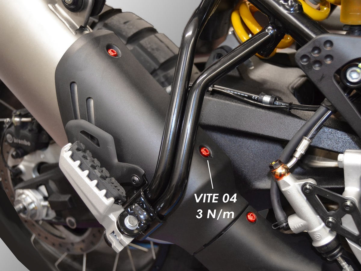 Ducabike DBK KVT33 DesertX Silencer Cover Screw Kit
