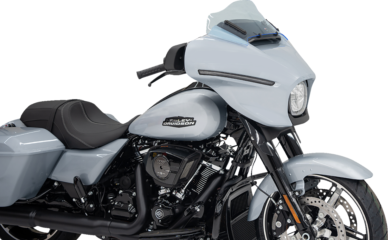 Klock Werks Ice Flare® Windshield - 8" - Blue Ice - FLHX