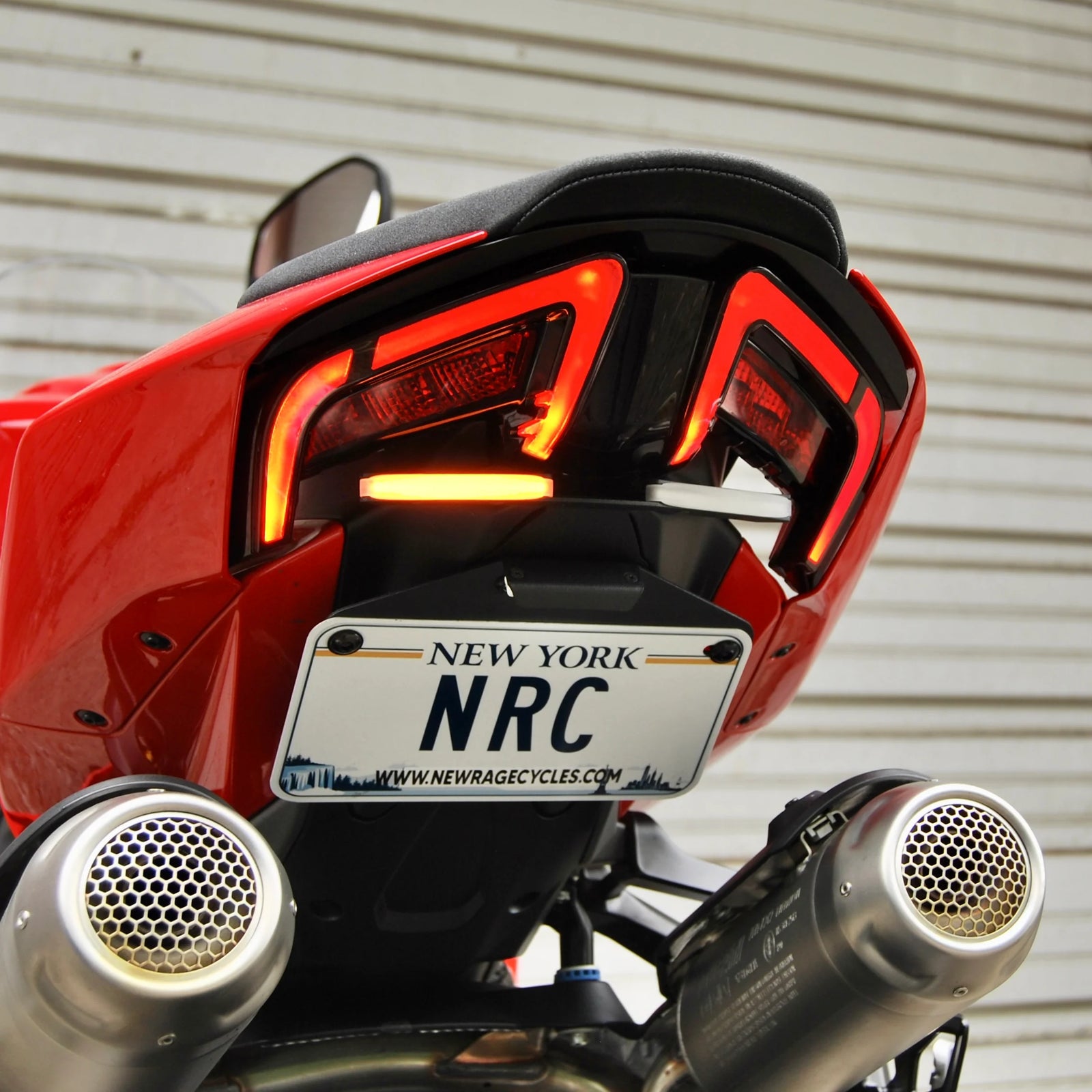 NRC Ducati V2/V4 Panigale/Streetfighter Fender Eliminator (2025-Present) - Tucked