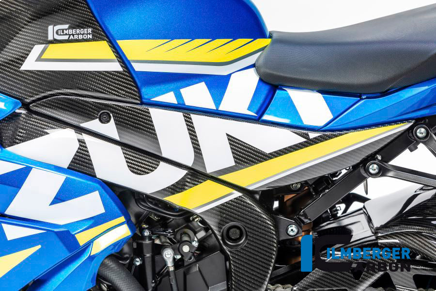 Ilmberger Carbon Lower Tank Cover Left Carbon - Suzuki GSX R 1000 '17