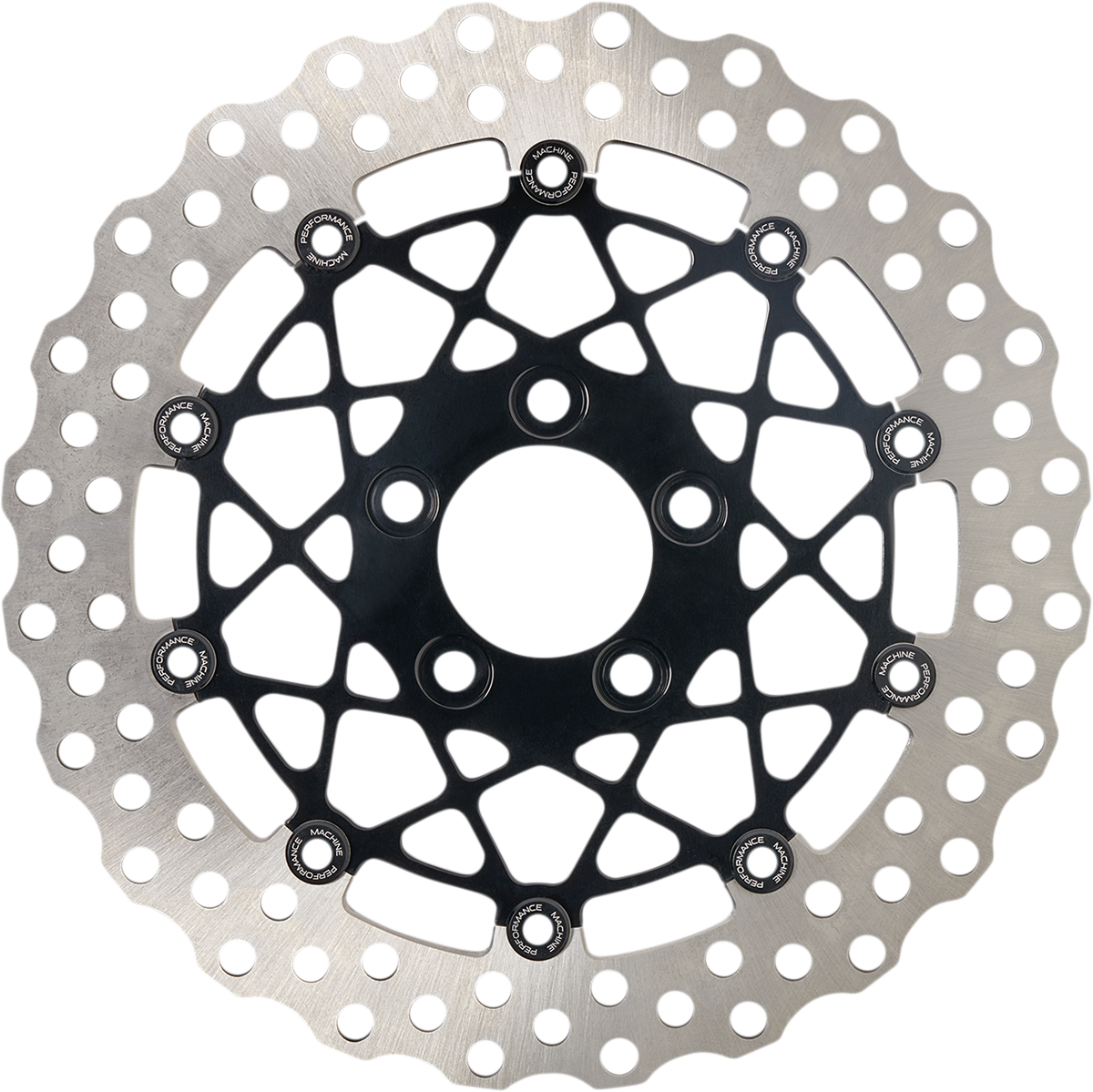 Performance Machine (PM) Speedstar Rotor - Front - 11.8" - Black