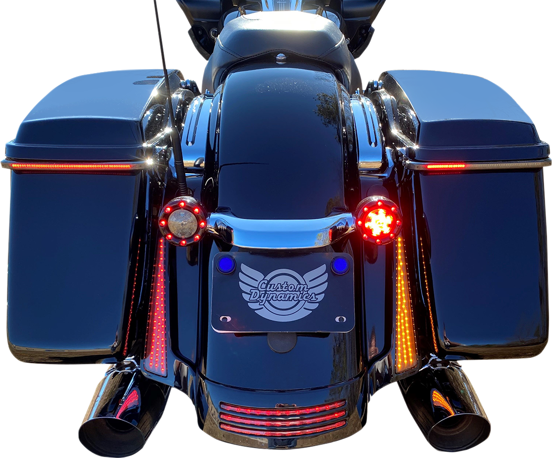Custom Dynamics Panel Lights - Black - Smoke Lens