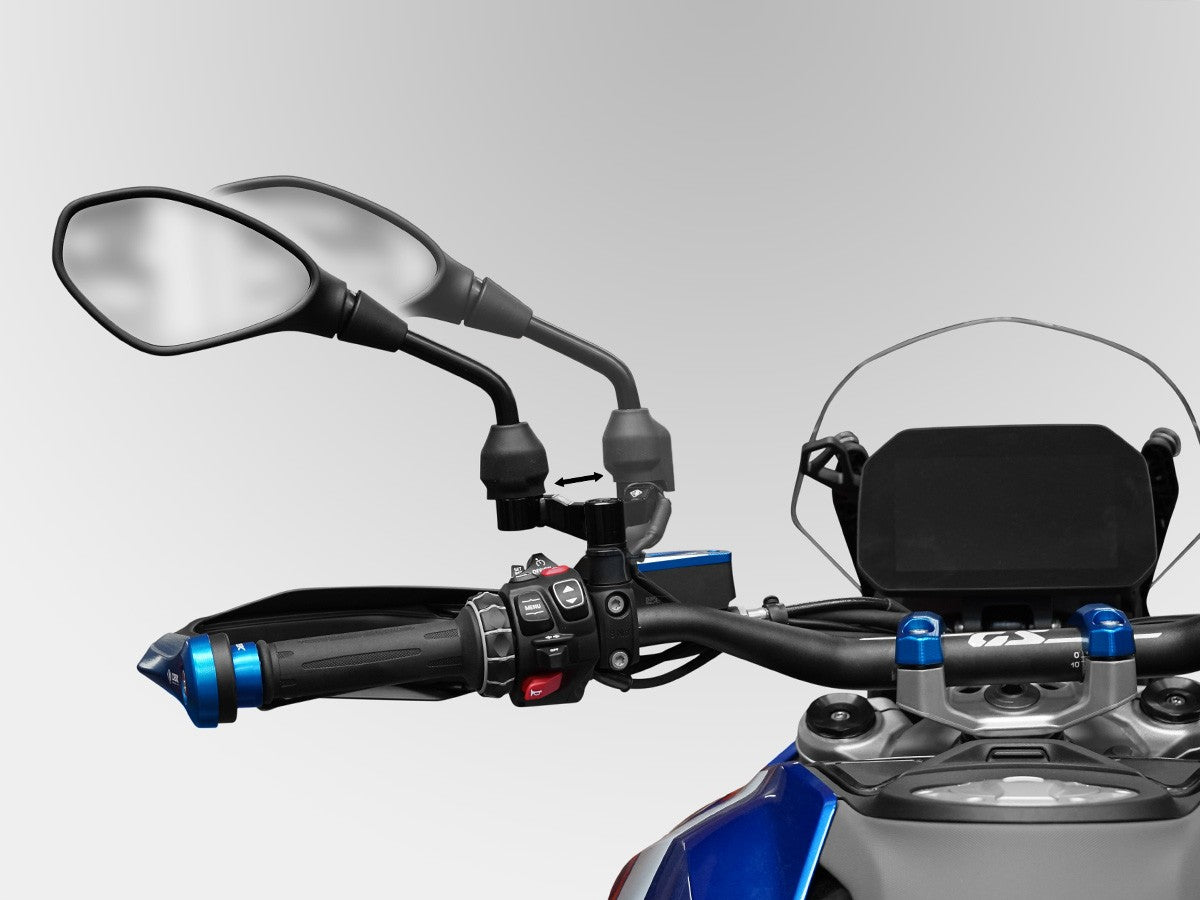 Ducabike DBK ASPE01D BMW R1300GS Rear View Mirror Enlarge Kit