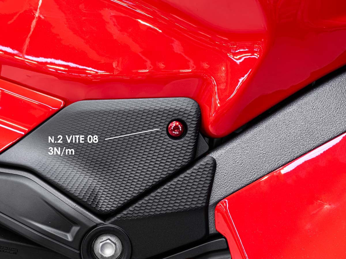 Ducabike DBK KVT97 Panigale V4 MY 2025 Tank Cover Screws Kit