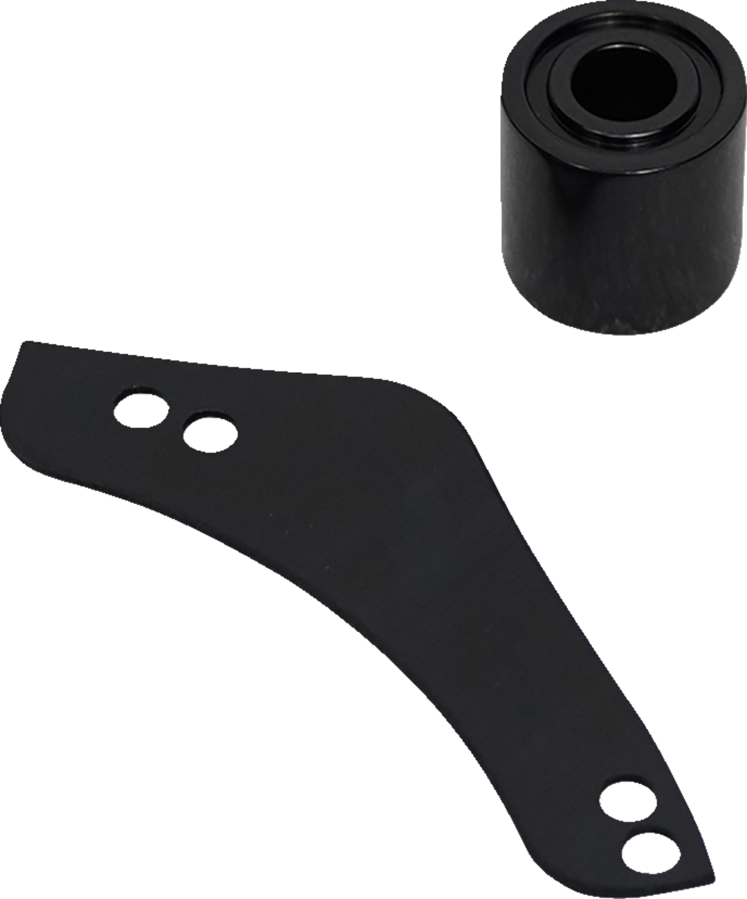 Arlen NESS Replacement Breather Bolt Cover Plate - Inverted/Method/Clear Tear/Sidekick - Right - Black