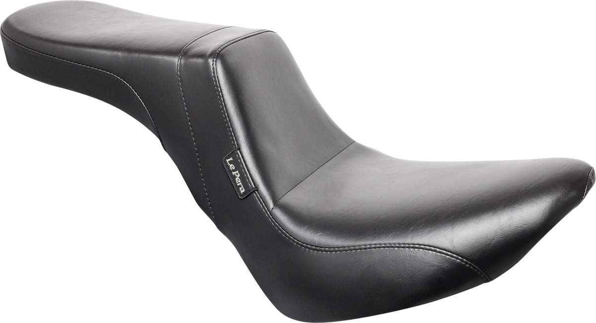 Le Pera Daytona 2-Up Seat - Without Backrest - Smooth - Black - FX/FL '18-'23