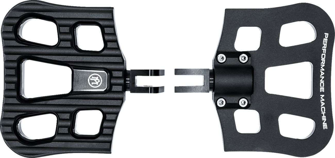Performance Machine (PM) Drifter Floorboards - Rider - Black Ops - FL