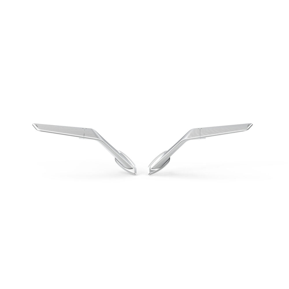 Rizoma Stealth - silver / right-and-left-kit
