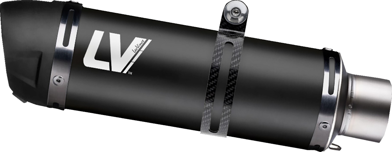 LeoVince GP Corsa EVO Slip-On Muffler - Black Edition - Ninja/Z 400