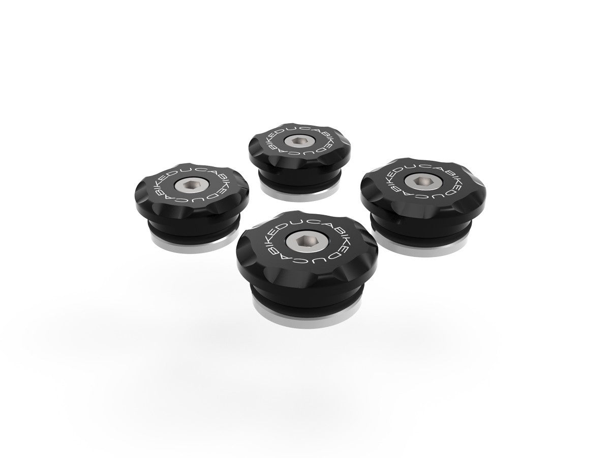 Ducabike DBK TTDSX01 DesertX Kit Frame Plugs - BLACK