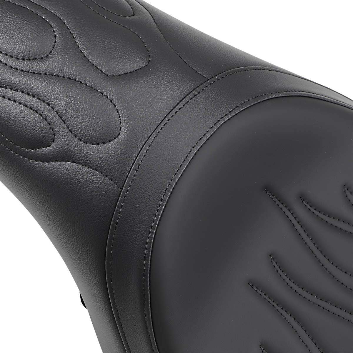Drag Specialties Seats Predator Seat - Flame Stitched - XL '04-'22