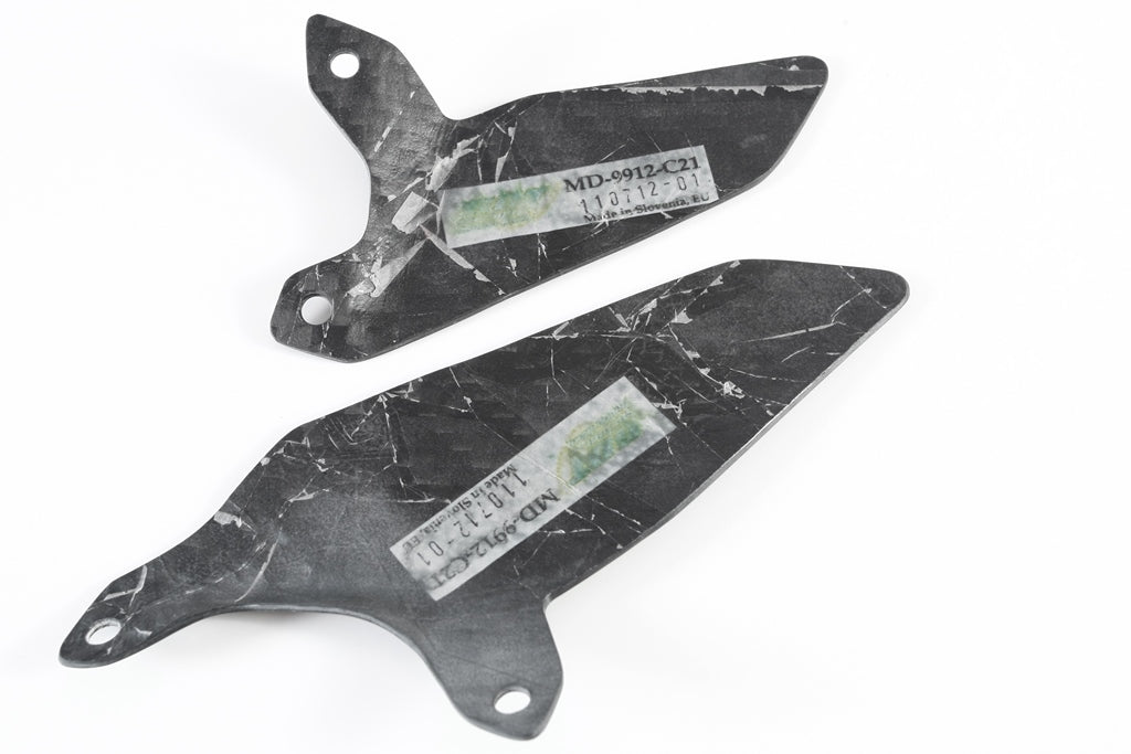 Fullsix Carbon HEEL GUARDS PAIR (No Holes)