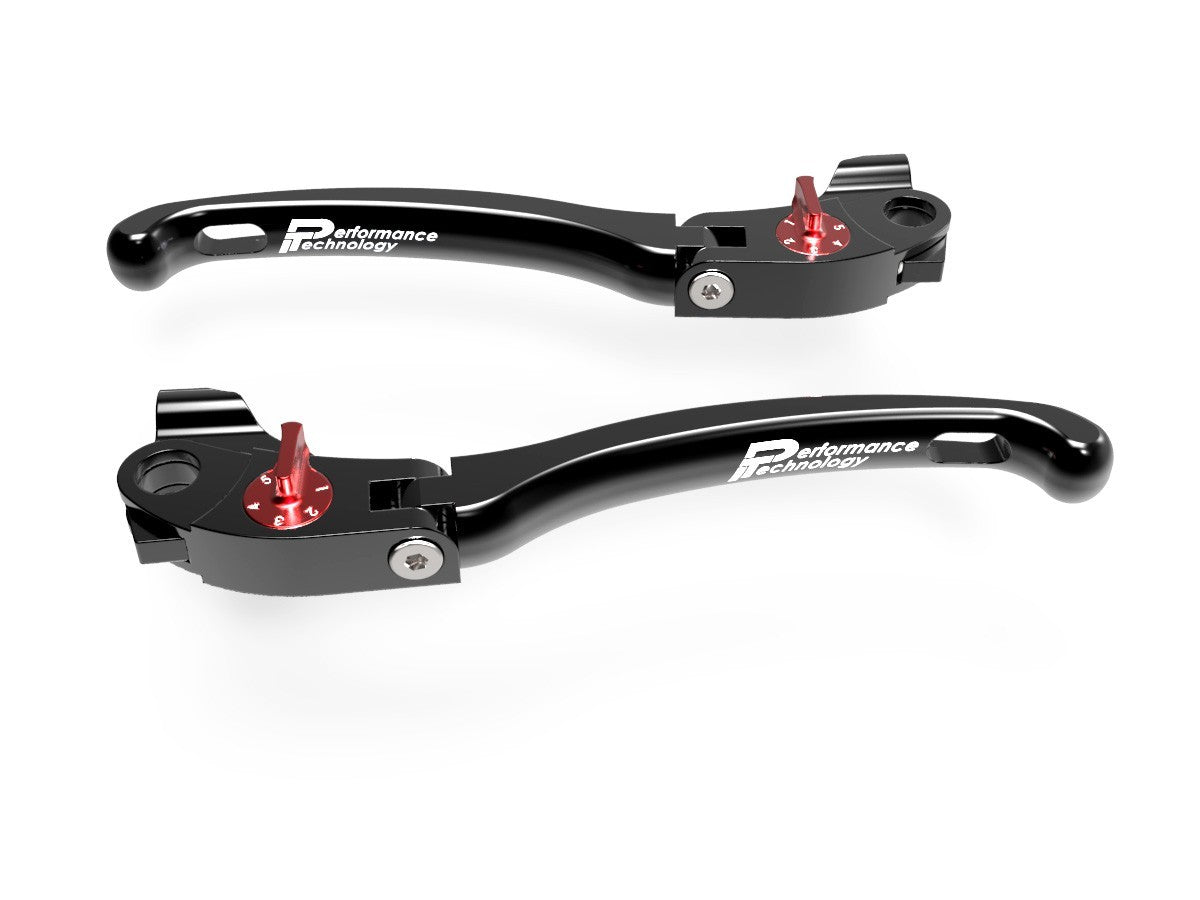 Ducabike DBK LE03 Brake / Clutch Adjustable Levers Eco GP 1 - RED