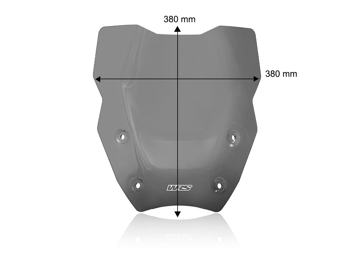 WRS Touring Windscreen With Radar BMW R 1300 GS 2023-2026
