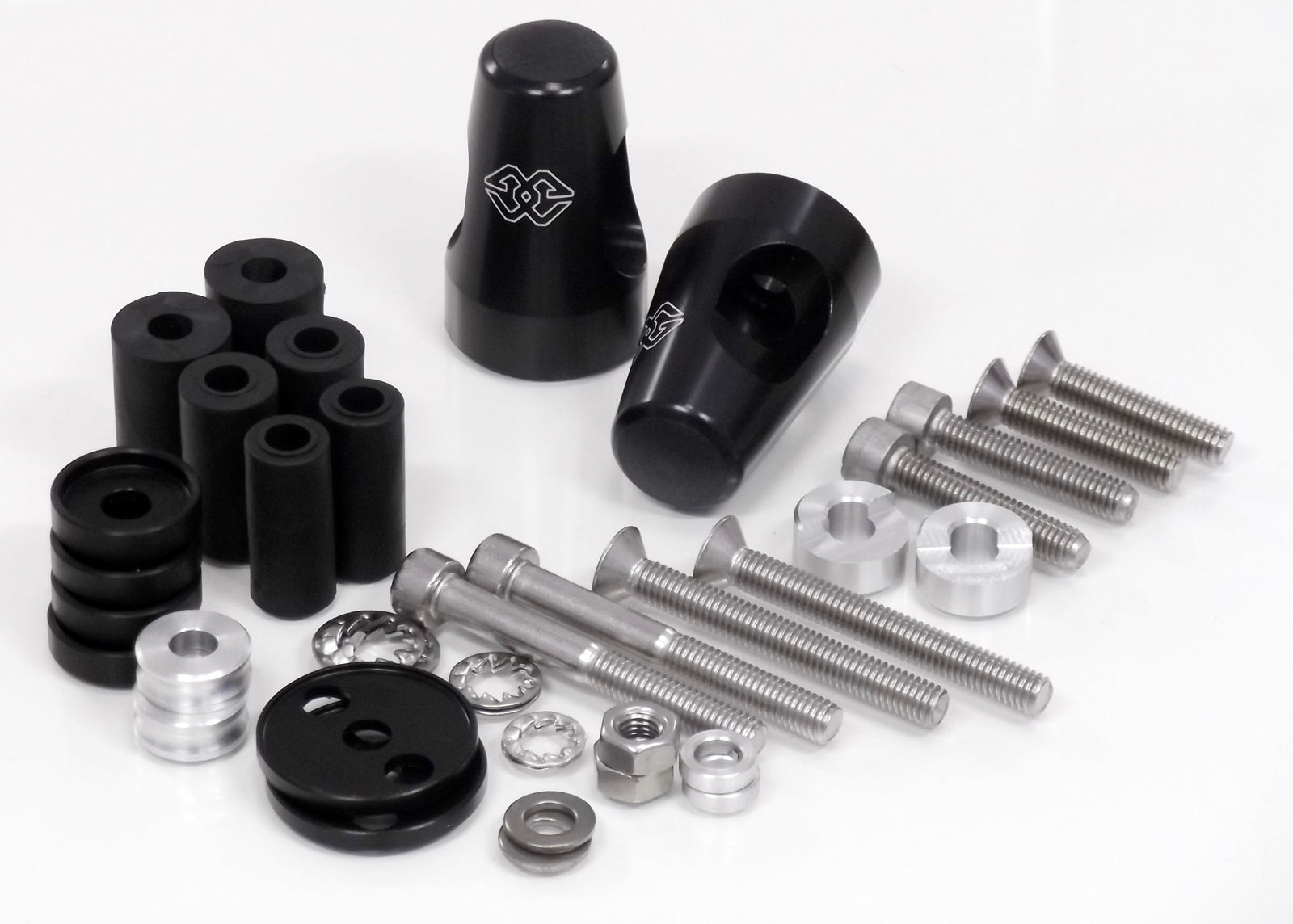Gilles Tooling Handlebar Weights KIT Black