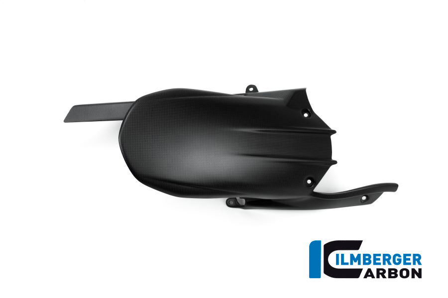 Ilmberger Carbon Rear Hugger Including Upper Chain Guard Ducati MTS 1200 2016 Enduro