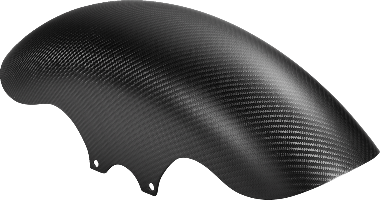 Slyfox Front Fender - Shorty - Carbon Fiber/Matte