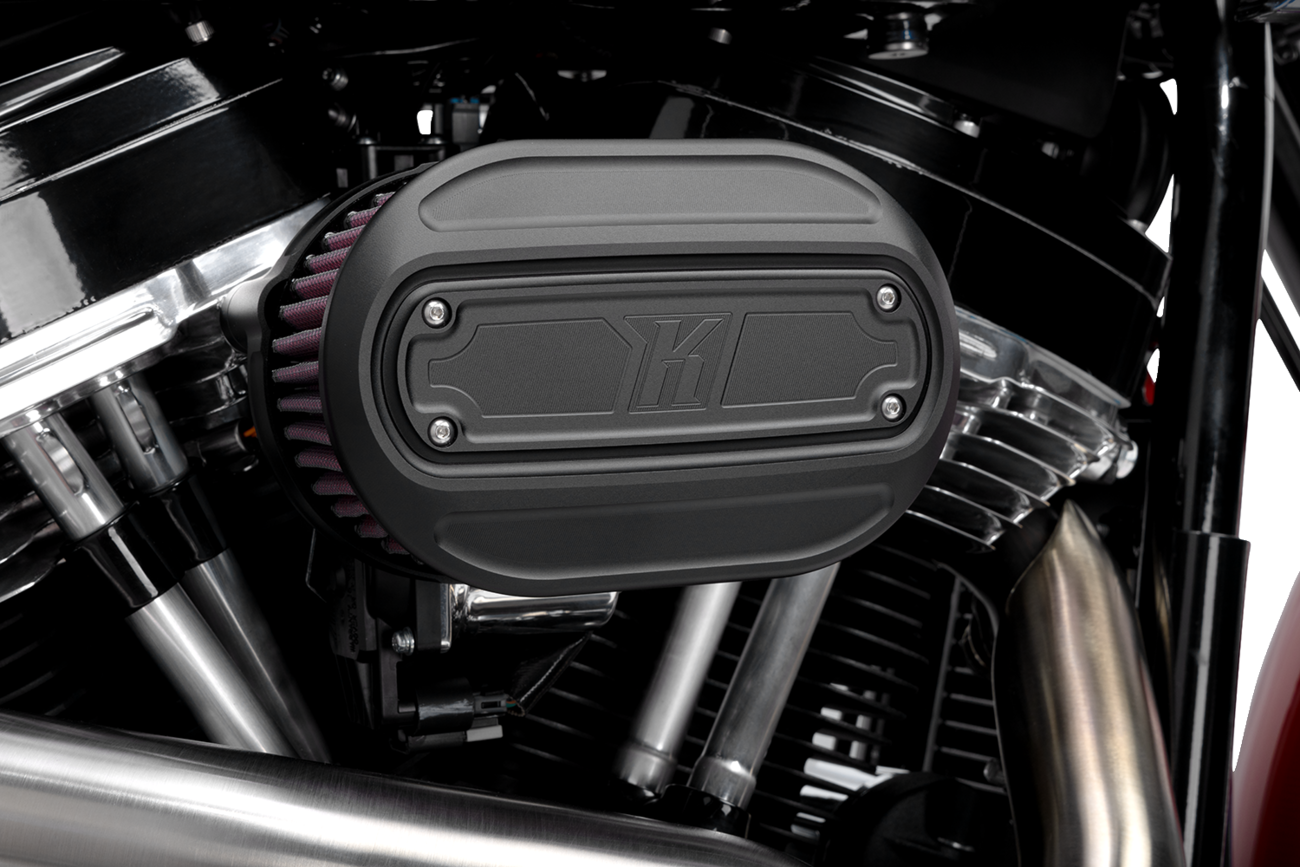 Kodlin USA Oval Air Cleaner Kit - Black - M8