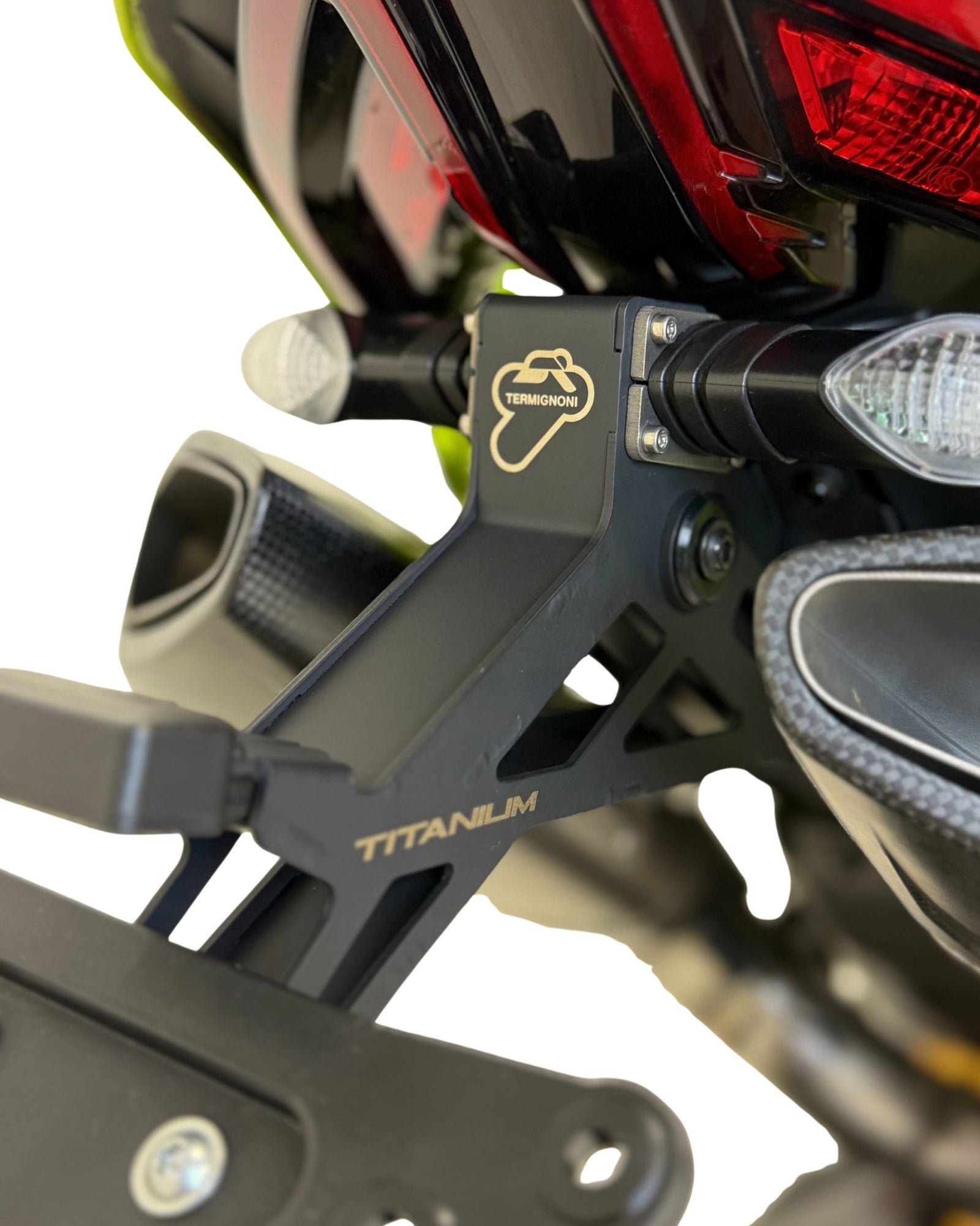 Termignoni D23109490N License Plate Holder Panigale V4/Streetfighter V4 MY25