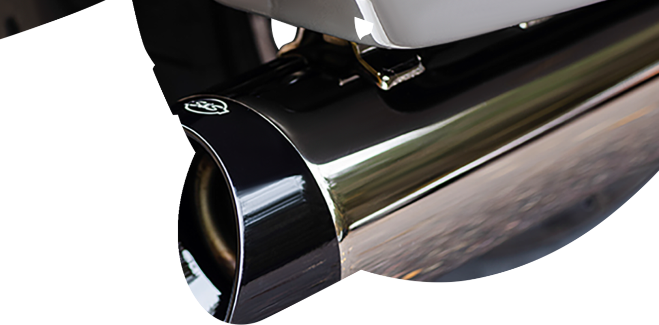 S&S Cycle 4-1/2" MK45 Performance Slip-On Mufflers - Lava Chrome - 50-State