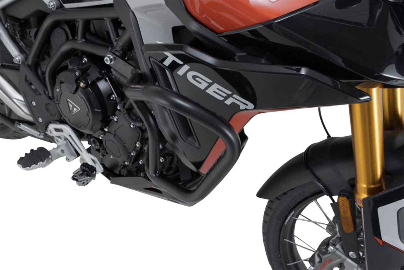 SW-Motech Crash Bar - Left/Right - Black - Triumph