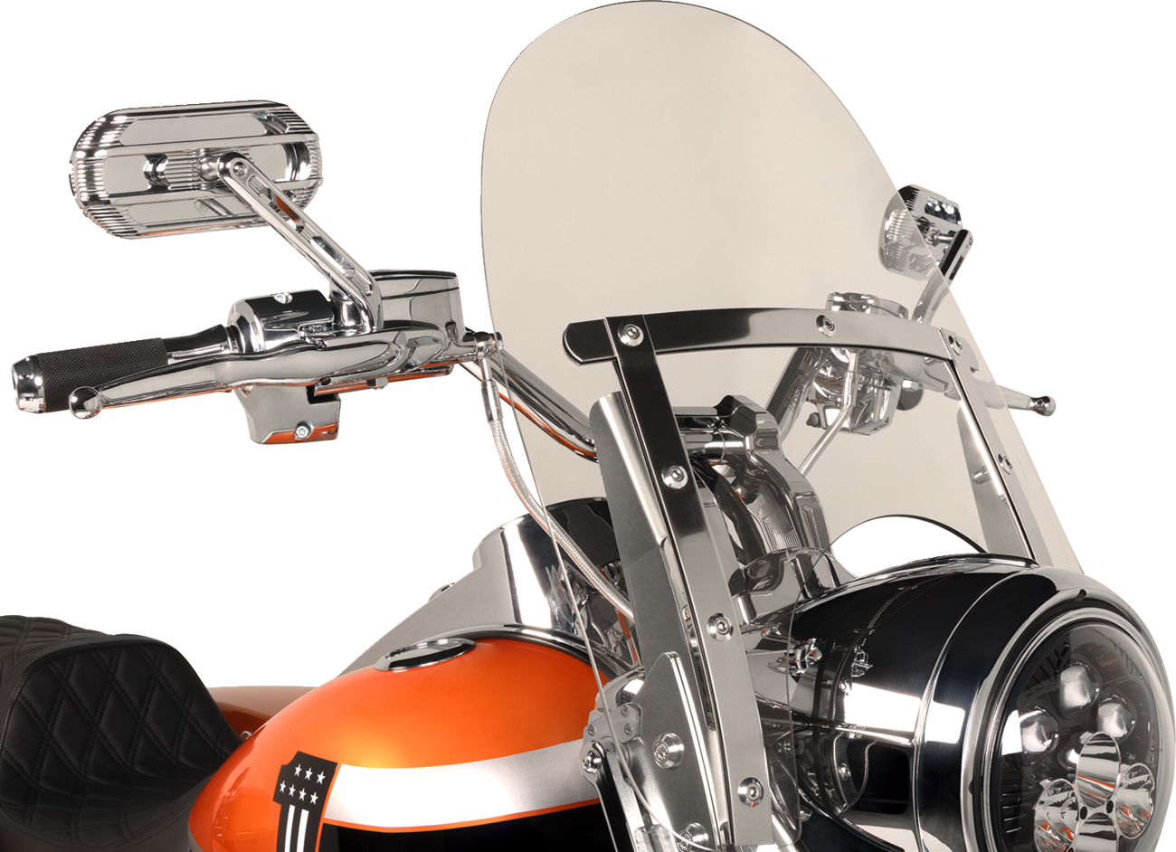 Thrashin Supply CO. 1" Handlebar - Mid Bend - Chrome