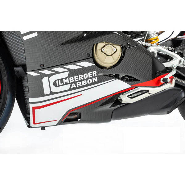 Ilmberger Carbon Fiber Lower Left Side Fairing For Ducati Panigale V4 V4S Speciale