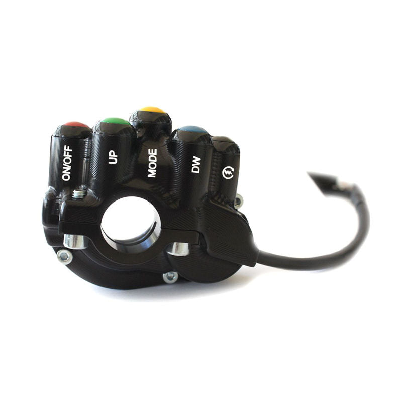 WRS Throttle Housing Right Hand Switch Button Panel For Yamaha R1 20-25