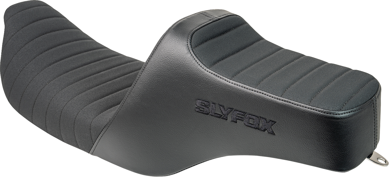 Slyfox High Noon Seat - Vinyl - Classic Stitch - Black Logo - FL '97-'07