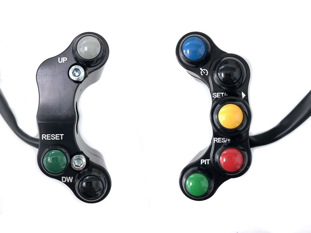 WRS 7 BUTTON LEFT RACING SWITCH KAWASAKI ZX-10 R 2021-2022