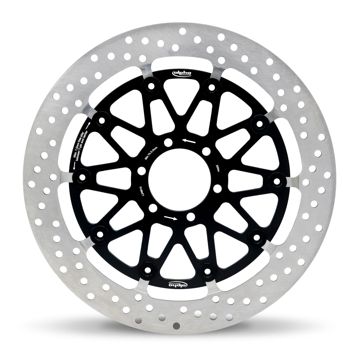 Alpha Racing Brake disc 320x5.5, right, S RR 2009-2018